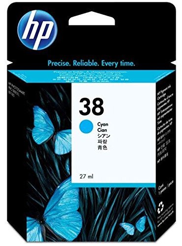 Inkjetpatrone Nr. 38 cyan HP C9415A Vivera 0882780390829