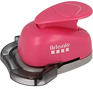 Artemio VIHCP408 Perforatrice de Coin Rond Plastique Multicolore 9,5 x 5 x 14 cm
