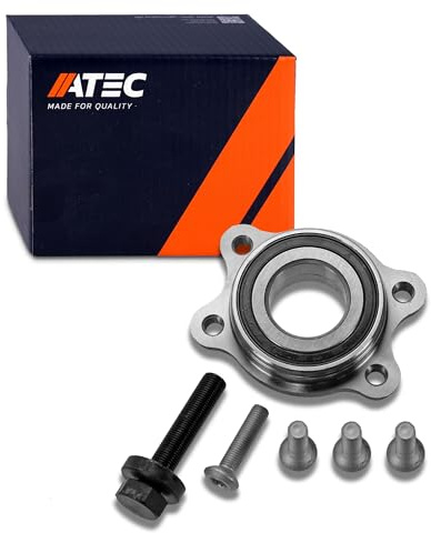 ATEC Germany 1x Radlager vorne oder hinten Radlagersatz, Kompatibel mit A udi A6 C6 (4FH) (4F2) (4F5),A8 D2 (4D2, 4D8),A8 D3 (4E2, 4E8),R8 (422, 423),R8 Spyder (427, 429), VW PHAETON