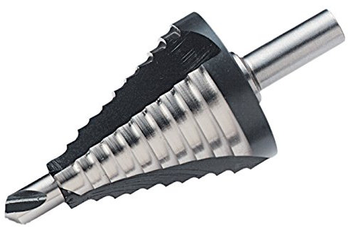 Intercable 7201200 HSS Stufenbohrer PG 7 – 29 mit austauschbarer Spitze
