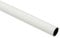 Gardinia 11261 Metallstange/Gardinenstangen-Rohr, Serie Chicago, Durchmesser 20 mm, 160 cm, weiß