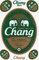 Chang Bier Beer Classic Sticker Aufkleber Folie 1 Blatt 270 mm x 180 mm wetterfest