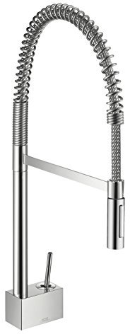 AXOR Starck Einhebel-Küchenarmatur (mit Schwenkauslauf, 2 Strahlarten) Chrom