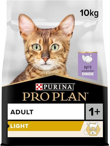 PRO PLAN Optilight Katzenfutter für Erwachsene, 10 kg