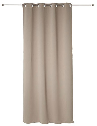 ATMOSPHERA CREATEUR D'INTERIEUR HomeMaison HM69120598D Paire de Rideaux Occultant Polyester Lin 135 x 240 cm