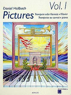 Verlag Acanthus Music Pictures 1 - arrangiert für Trompete - Klavier - mit CD [Noten/Sheetmusic] Komponist: HELLBACH Daniel
