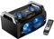 Ibiza - SPLBOX120-120W All-in-1 tragbares Soundsystem mit LEDs an den Lautsprechern - Bluetooth, USB, SD, FM und LINE-IN - Schwarz