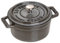 Staub Mini Cocotte rotonda da 25 litri, grigio grafite