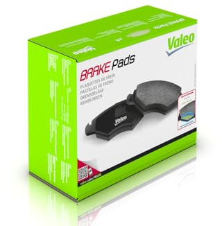 Valeo Jeu de 4 Plaquettes de Frein 598472, Essieu Arrière
