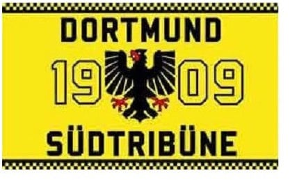 Dortmund - Südtribüne 1909 Fahne (F6)