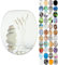 Sanilo Soft Close Toilet Seat, Wide Choice of New Toilet Seats, Stable Hinges, Easy to Mount (Balance)