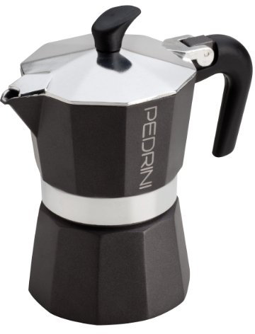 Pedrini 9113 Caffettiera Colorata, Aroma Color, 3 tazze