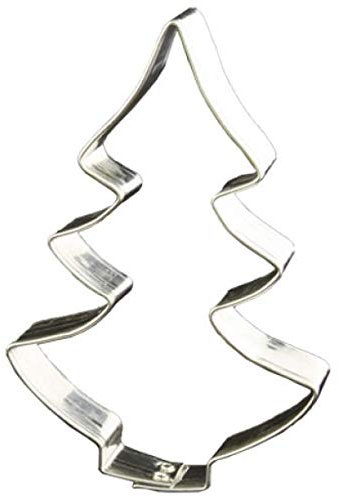 LARES Ausstecher/Ausstechform Tannenbaum - für Kekse, Plätzchen, Lebkuchen & Co - Größe: 12cm, Höhe: 1,7cm - Made in Germany