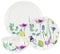 Portmeirion Home & Gifts WG78275-XP Water Garden 12pc Dinner Set, Porcelain, Multi, 12-piece