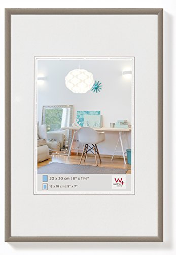 walther design Bilderrahmen stahl 24 x 30 cm New Lifestyle Kunststoffrahmen KV430D