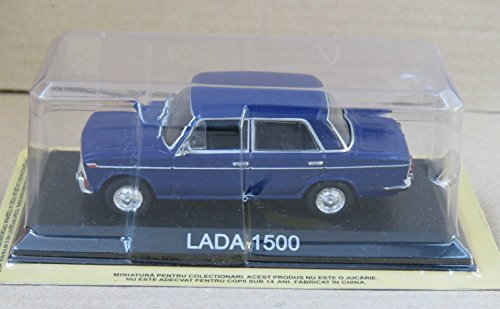 Unbekannt 1:43 Balkan Auto : Lada 1500 Blaue Miniauto der Sammlung 1/43 IXO Legendary Auto B09