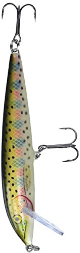 Rapala - CountDown Angelköder - Angelzubehör aus Balsaholz - Süßwasser Spinnköder - Lauftiefe 2.1-3m - Fischköder 11cm, 13g - Hergestellt in Estland - Rainbow Trout