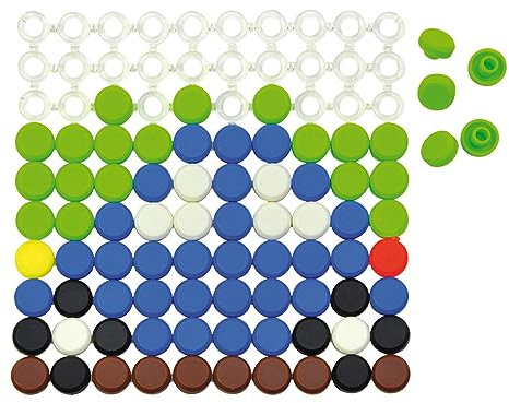 Eduplay 120236 - Knopfplatten, 1010-er Set