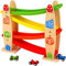 Spielmaus 41502851 Holz Kleine Rollbahn mit Autos