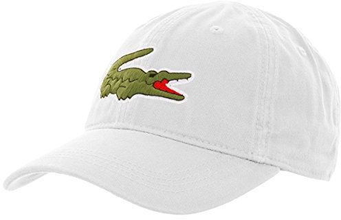 Lacoste Herren Rk8217 Baseball Cap, Weiß (Blanc), Einheitsgröße