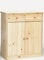 Erst-Holz 90.50-27 Kommode Sideboard Anrichte Kiefer massiv 2 Türen 2 Schubladen