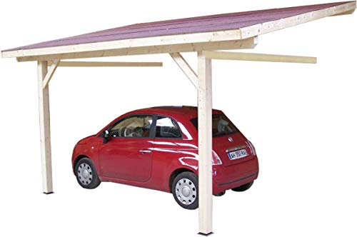 Carport 16.25m² Bois - AM3350BM