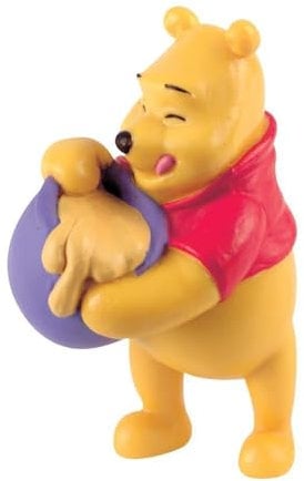 12340 - BULLYLAND - Walt Disney Figurine Winnie L'Ourson avec Pot de Miel