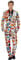 Smiffys Comic Strip Suit, L - Size 42inches-44inches, Red & White