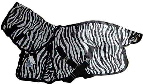 Fliegendecke Zebra Minishetty Mnipony Shetty Falabella Decke 65 70 75 80 85 90 cm (90 cm)