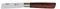 IMEX EL ZORRO 51512 Couteau de Poche Carbone Lame 10 cm Mixte, Marron, M