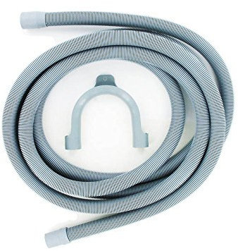 Paxanpax Ablaufschlauch und Haken, 4 m Länge, 19 mm und 22 mm Armatur