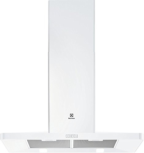 Electrolux campana de pared decorativa 90cm 603m3 / h blanco eff90462ow