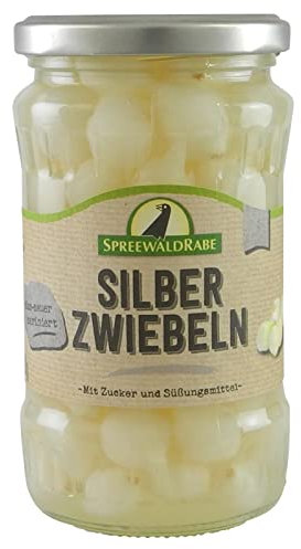 Silberzwiebeln mild gewürzt (370 ml Glas)