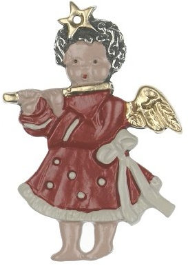 Zinnfigur Engel mit Querflöte