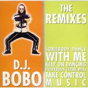 Eurodisco vom Megastar aus der Schweiz - in tollen Disco Versionen - exclusiv für Djs oder 90er Jahre Parties (CD Album DJ Bobo, 11 Titel) D.J. Take Control (DMC Remix) / Keep On Dancing (New Fashion Mix) / Everybody (Nasty Mix) / Somebody Dance With Me (DMC Remix) / Take Control (Trime 'n Delgado Remix) / Keep On Dancing (DMC Remix) u.a.