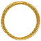 Vaessen Creative, Diamante, Oro, 2 mm x 5 m, Aluminio, Manualidades, Decorativo, joyería y Alambre de floristería Joyas, Flexible, Color Dorado