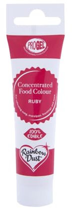 Lebensmittelfarbe Gel - Rubinrot