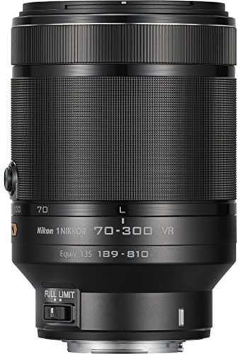 Nikon 1 Obiettivo Nikkor VR 70-300mm f/4.5-5.6 Nero