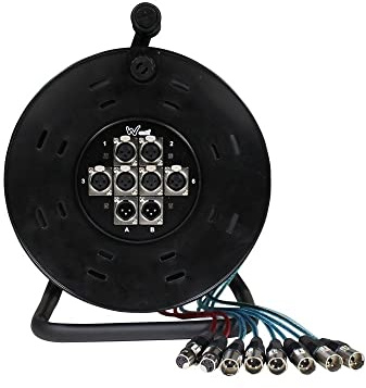 W Audio XLR Multicore Drum 6/2 25m