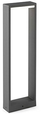 ALP BALIZA GRIS OSCURO LED 8W 3000K H50