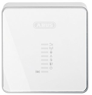 ABUS FUMO50030 componente de - Vigilancia (Inalámbrico, 200 g, 124 x 40,7 x 124 mm, -10 - 55 °C, 9-14 VDC, Color blanco)