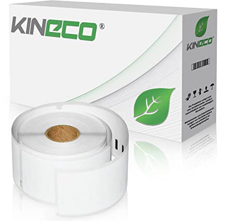 4 Große Versand-Etiketten Rollen kompatibel mit Dymo 99012 für Dymo LabelWriter 450 Twin Turbo, Labelwriter 400 Twin Turbo, 310, 320, 330 Series Turbo, SE450 - je 260 Etiketten (1040) 36x89mm