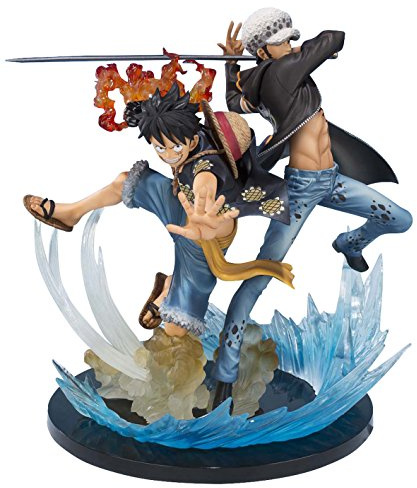 Figur 'One Piece Zero' – Monkey & Trafalgar – 5. Geburtstag – Schwarz