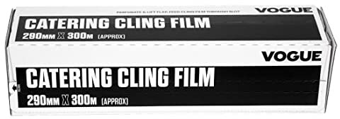 Vogue CF350 A Vogue plastfolie med skärlåda, 290 mm x 300 m