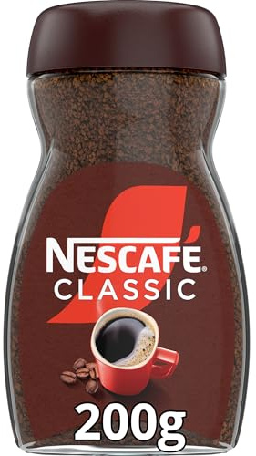 NESCAFÉ Classic Caffè Solubile, Barattolo 200g