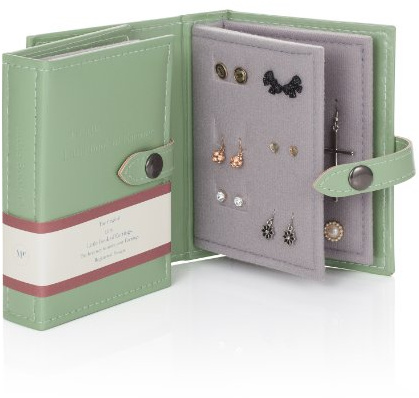 Small Size GREEN - Little Little Book of Earrings - A Small Book for Keeping Your Earrings Safe!