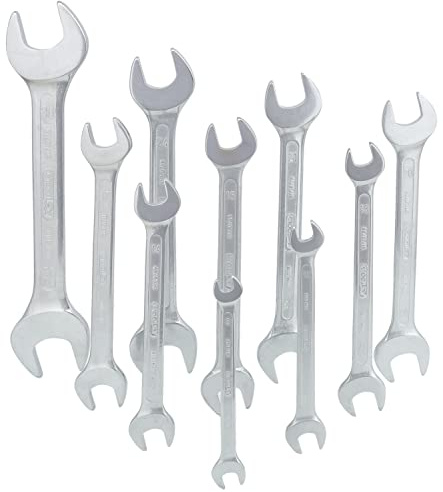 KS Tools 517.0149 CLASSIC Doppel-Maulschlüssel-Satz, 10-tlg. 8-32mm