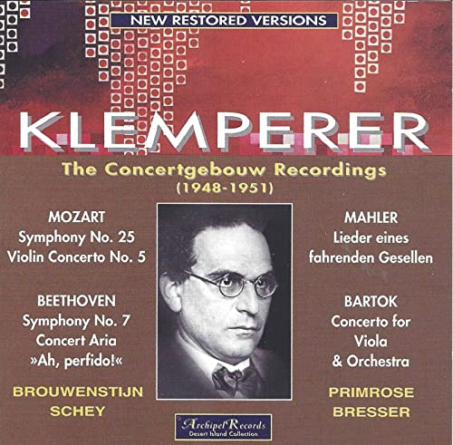 Klemperer,Otto/Concertgebouw 1948-51