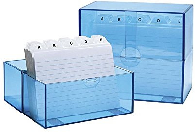 Client Card Index Box with Dividers and Client Cards (x100 Nail Care Client C.)