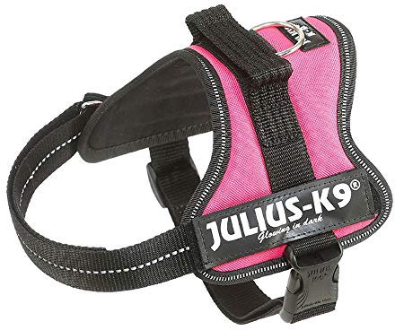 K9 Powergeschirr, Größe: 2XS/Baby 2, Dunkelpink